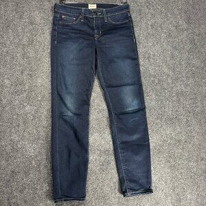 Hudson Jeans Womens 29 Krista Ankle Super Skinny Cotton Stretch Dark Wash